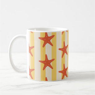 Cute Marine Sea Starfish Aquatic Nautical Stylish Coffee Mug