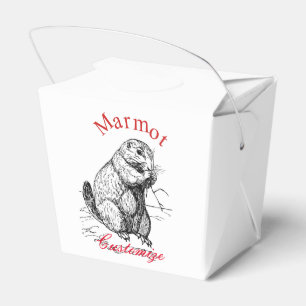 Cute Marmot Animal Thunder_Cove Favour Box