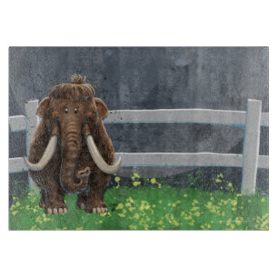 Cute Mastodon Cutting Board