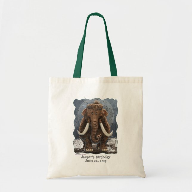 Cute Mastodon Tote Bag (Front)