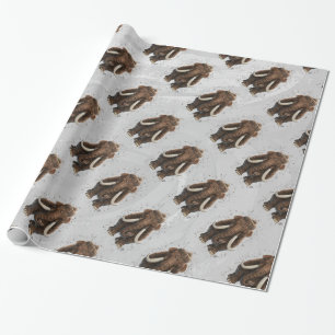 Cute Mastodon Wrapping Paper