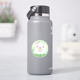 Cute Matcha Latte Ghost