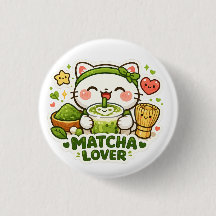 Cute Matcha Lover Cat