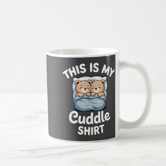Cute Matching Bear This Is My Cuddle  Coffee Mug (Right)
