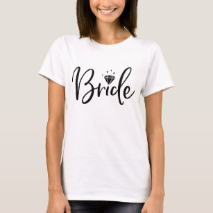 Cute Matching Bride Groom Wedding T-Shirt