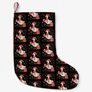 Cute Matching Christmas Goose Funny Family Ducks  Small Christmas Stocking