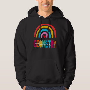 Cute Math Coach Teacher Mathematical Geometry Teac Hoodie