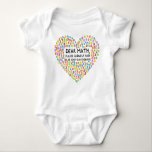 Cute Math Student Baby Bodysuit<br><div class="desc">Cute baby math student bodysuit.</div>