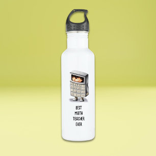 Cute Math Teacher 710 Ml Water Bottle
