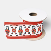 Cute Matryoshka Russian Nesting Doll