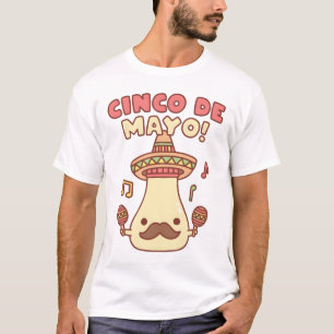 Cute Mayo Cinco De Mayo Funny Pun T-Shirt