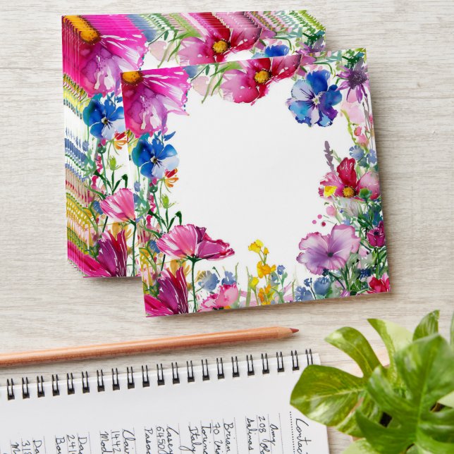 Cute 🌻💗🌹 Meadow Blooms Collection Envelope (Stacked)