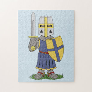 Cute Mediaeval Knight Jigsaw Puzzle