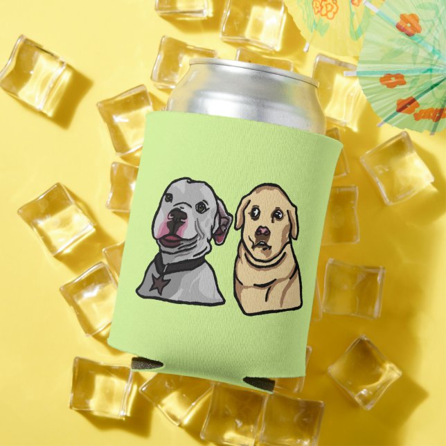 Cute Meme Dogs Can Cooler (In Situ Summer)