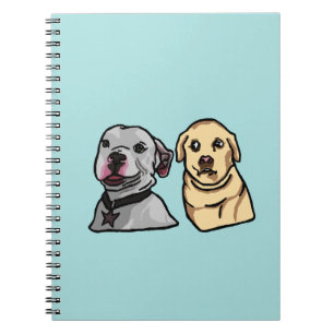 Cute Meme Dogs Notebook