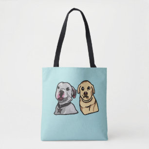 Cute Meme Dogs Tote Bag