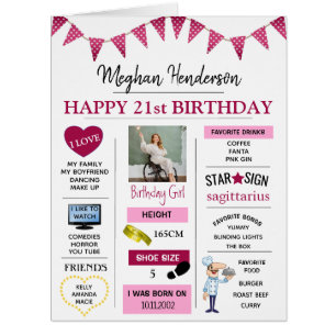 Cute Memory Keepsake Photo Special Age Birthday