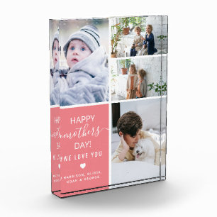 Cute Memory Mother's Day Gift Photo Block