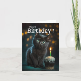 Cute Meowy Birthday Invitation, Customisable Invitation
