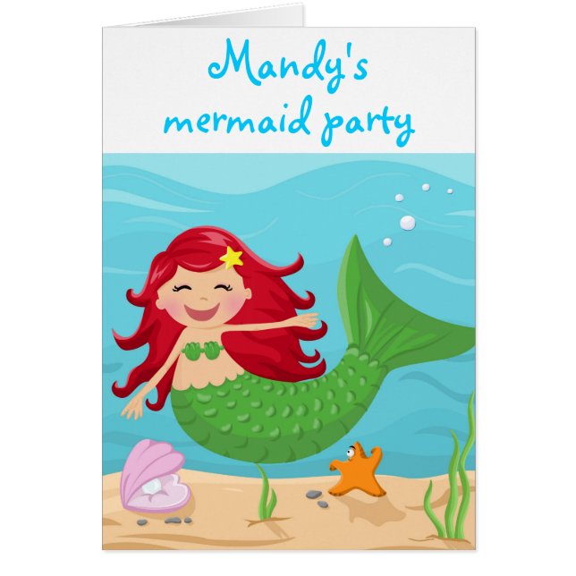 Cute mermaid (Front)