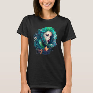 Cute mermaid fairy underwater fantasy carnival cos T-Shirt