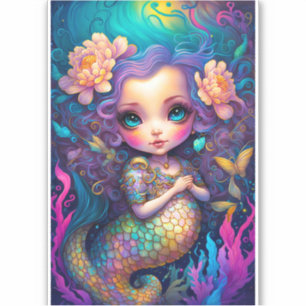 Cute Mermaid Fantasy Art