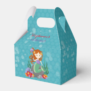 Cute Mermaid Favour Box
