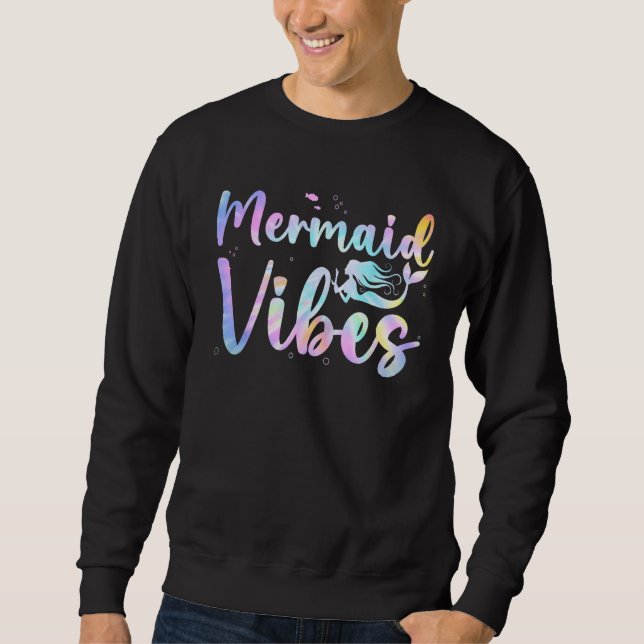 Cute Mermaid For Women Girls Mythical Creature Mer Sweatshirt (Front)