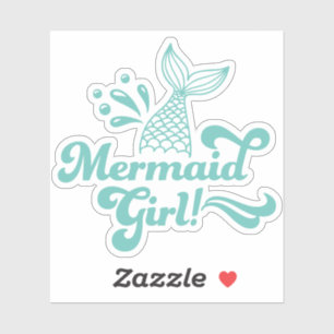 Cute Mermaid Girl Sticker