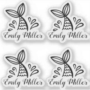 Cute Mermaid Girl Sticker