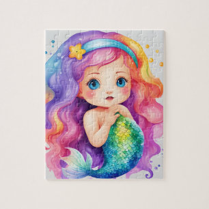 Cute Mermaid Jigsaw Puzzle