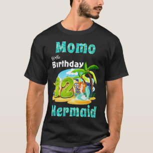 Cute Mermaid Momo Of The 12th Birthday T-Shirt
