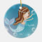 Cute Mermaid Personalised Christmas Ornament