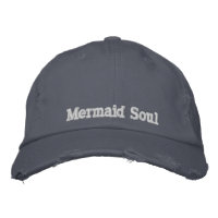 Cute Mermaid Soul Rustic Silver Blue