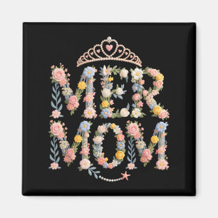 Cute mermom mama mum off duty mermaid vacation magnet