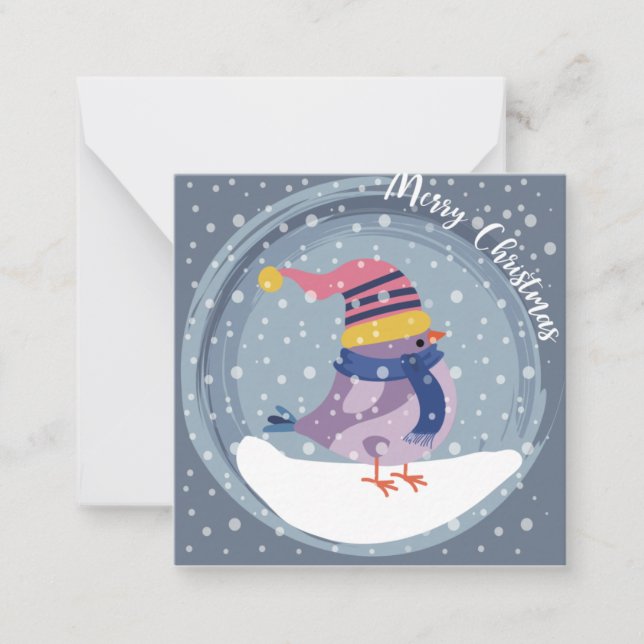 Cute Merry Christmas Card (Front)