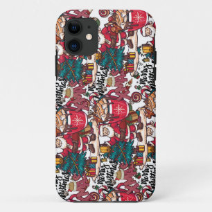 Cute Merry Christmas – Holiday Festive iPhone 11 Case