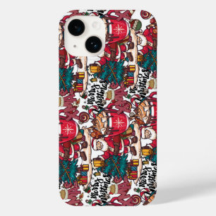 Cute  Merry Christmas – Holiday Festive Case-Mate iPhone 14 Case