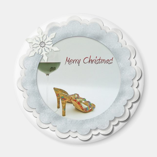 Cute Merry Christmas Magnet! Magnet (Front)