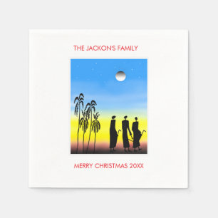 Cute Merry Christmas Napkin