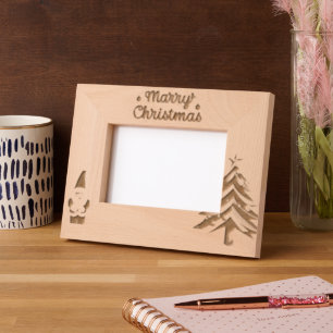 "Cute Merry Christmas Photo Frame – Festive Holida