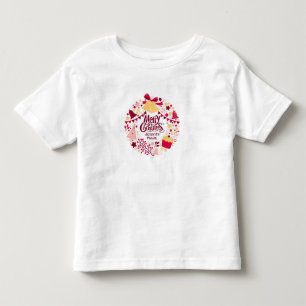 Cute Merry Christmas Toddler T-Shirt Festival 