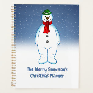 Cute & Merry Snowman Planner