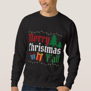 Cute Merry Xmas Y'all Ugly Christmas Sweater