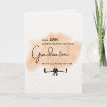 Cute Message Congratulation Graduation