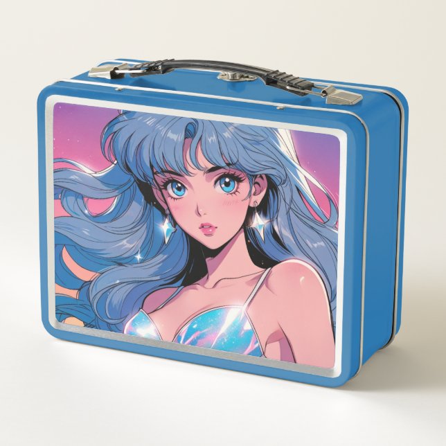Cute Metal Lunchbox (Back)