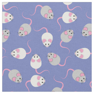 Cute Mice Mouse Animals Fabric