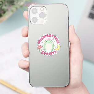 Cute Midnight Frog Society Kawaii Pastel Mushroom