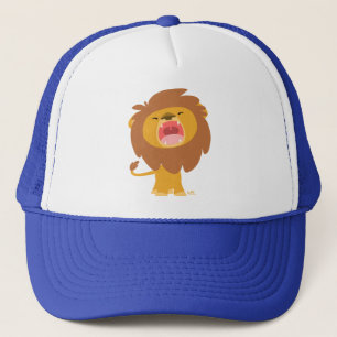 Cute Mighty Roaring Lion Cartoon Hat
