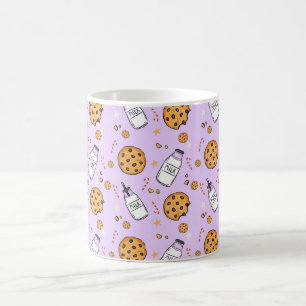 Cute Milk and Cookies Christmas Mug for Hot Drinks